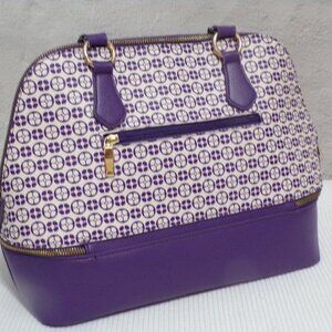 Iman Global Chic Women's Dome Travel Handbag w/Makeup Bag & Fanny‎ Purse